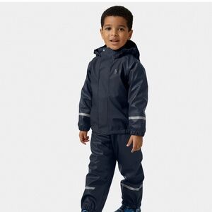Helly Hansen Kids’ Bergen Fleece-Lined Rain Set 2.0 size 6